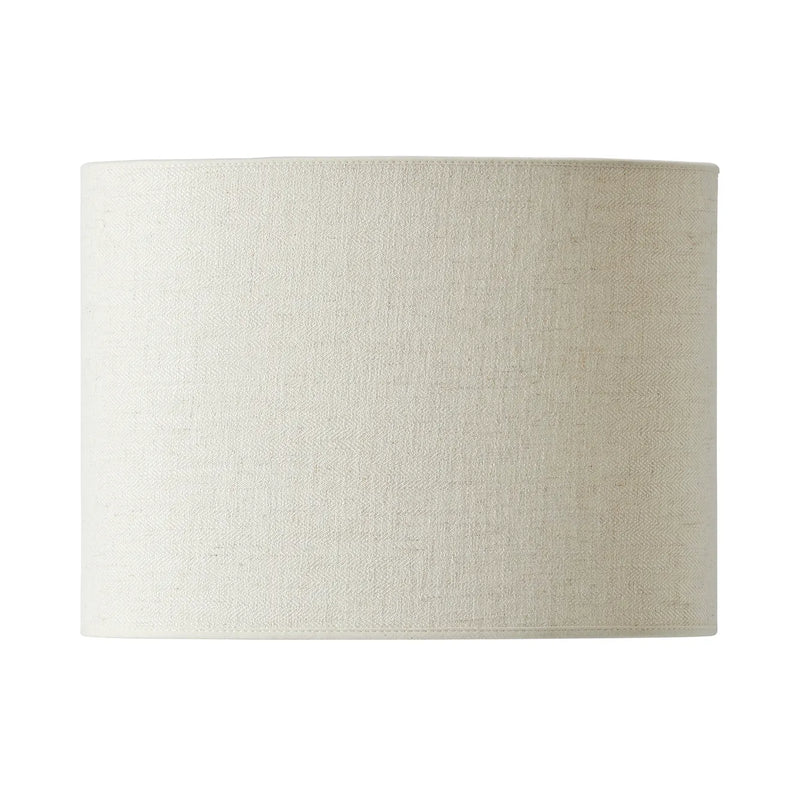 Lampshade Qvist Modern Oval, 101 Off-White 38cm