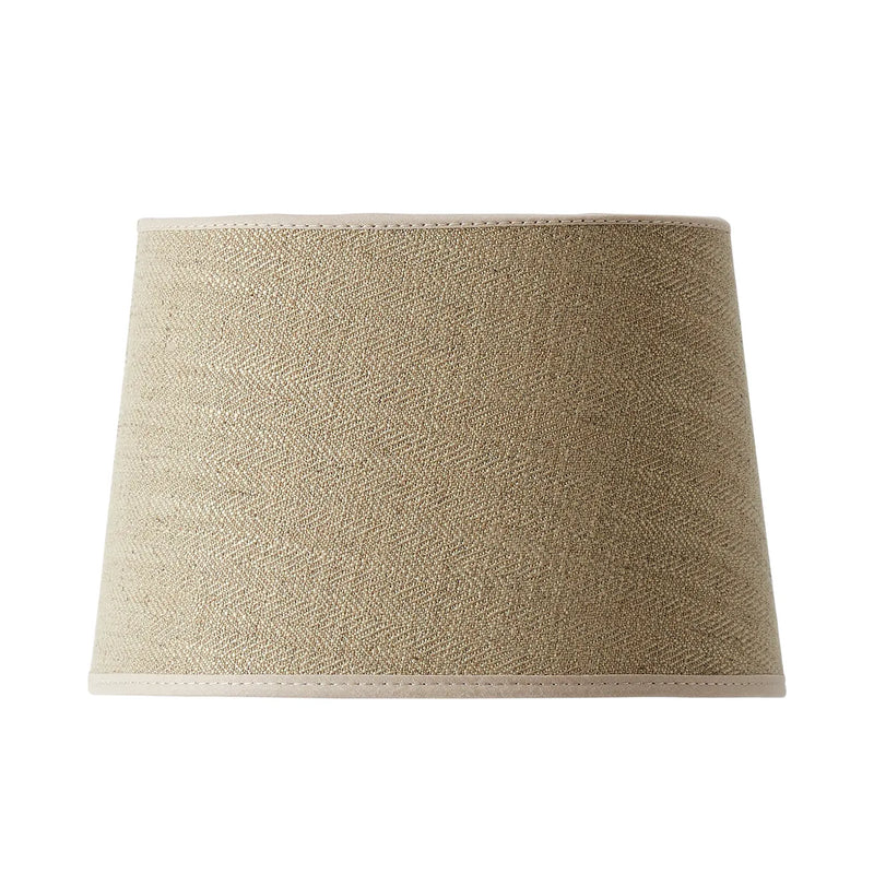 Lampskärm Qvist Classic Oval, 101 Natur 18cm