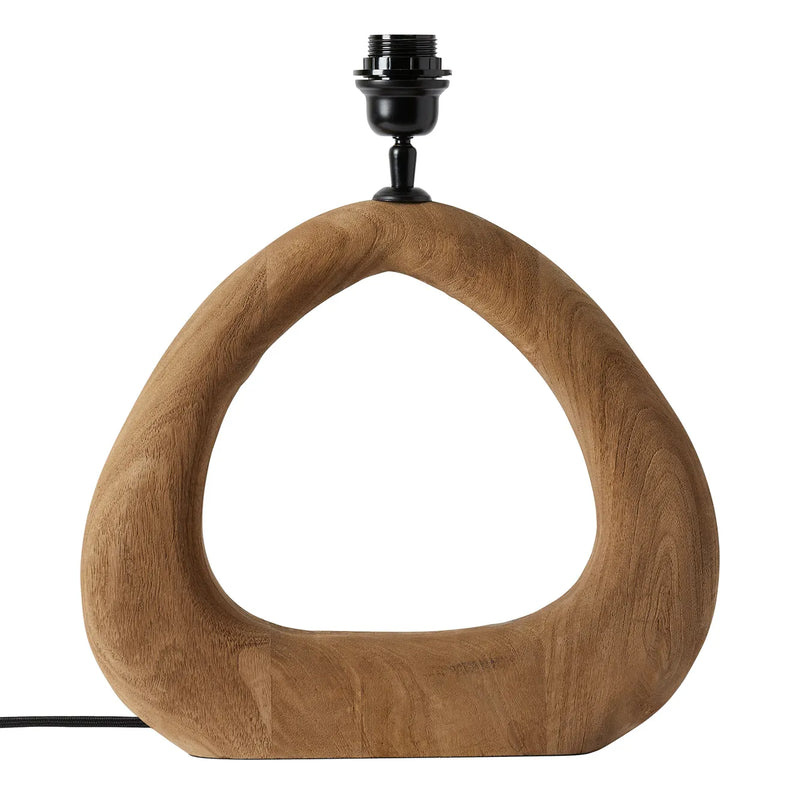 Lamp base Qvist 407, Light brown 41cm