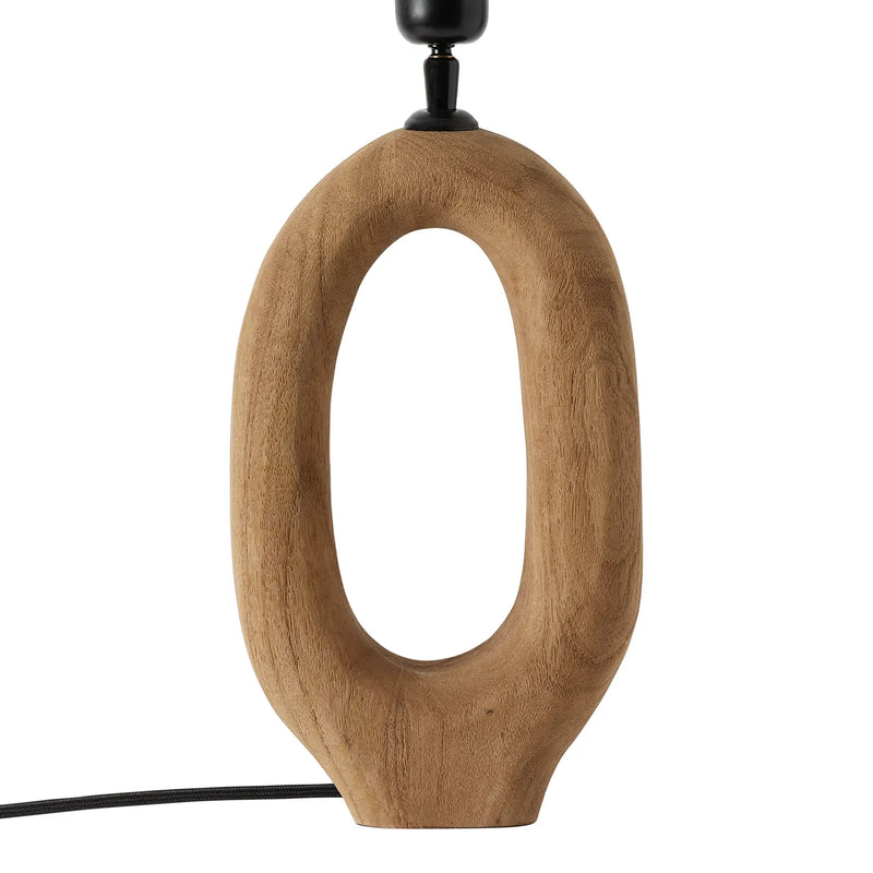 Lamp base Qvist 408, Light brown 40cm